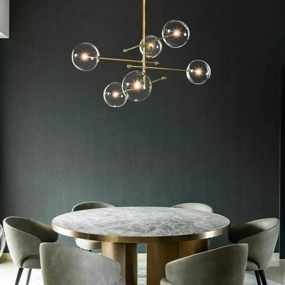 Grand Lustre Salon Moderne – Image 3