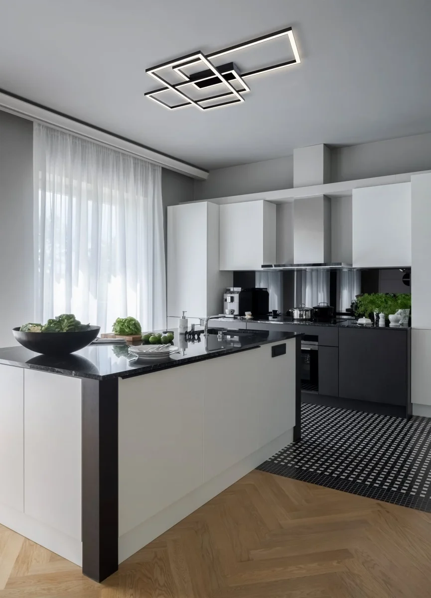 Grand Plafonnier Led Salon – Image 3