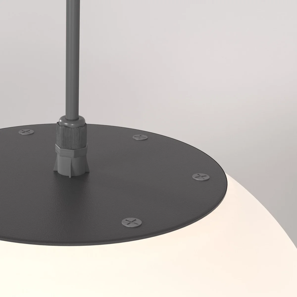 Luminaire Suspension Boule Verre – Image 2